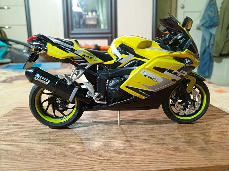Макет Мотоцикл BMW K1200 S